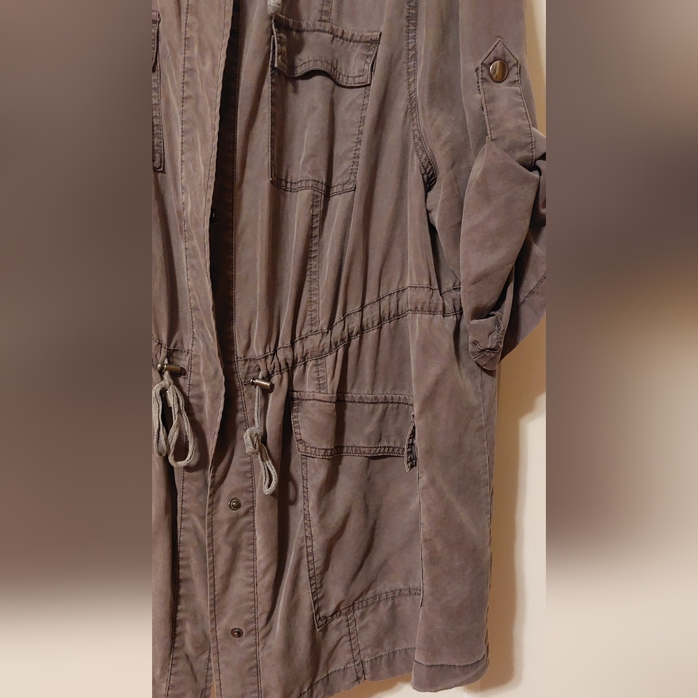 Torrid Tencel Utility Jacket - Picture 3 of 8